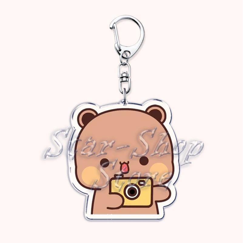 Lovely Bubu Dudu Rose Love Keychains Couple Bear Panda Pendant Mica Keychain Móc Khóa In Theo Yêu Cầu, Chất Liệu Mica Trong Suốt In 2 Mặt , Dày 4mm 42 Lovely Bubu Dudu Rose Love Keychains Couple Bear Panda Pendant Mica Keychain Móc Khóa In Theo Yêu Cầu, Chất Liệu Mica Trong Suốt In 2 Mặt , Dày 4mm - Ảnh 42