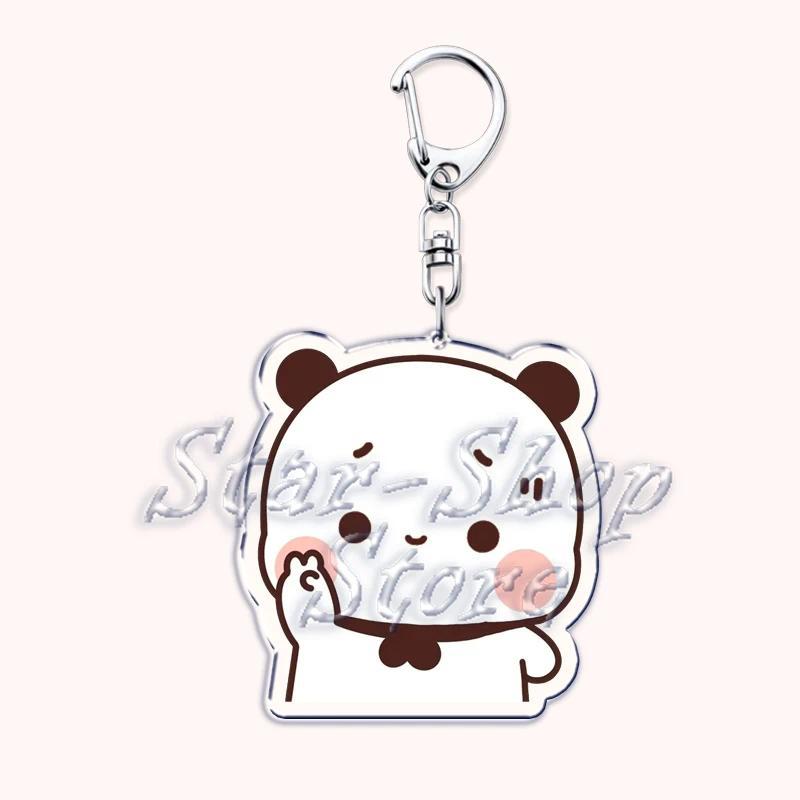 Lovely Bubu Dudu Rose Love Keychains Couple Bear Panda Pendant Mica Keychain Móc Khóa In Theo Yêu Cầu, Chất Liệu Mica Trong Suốt In 2 Mặt , Dày 4mm 43 Lovely Bubu Dudu Rose Love Keychains Couple Bear Panda Pendant Mica Keychain Móc Khóa In Theo Yêu Cầu, Chất Liệu Mica Trong Suốt In 2 Mặt , Dày 4mm - Ảnh 43