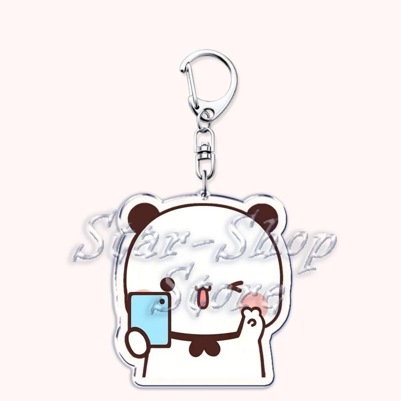 Lovely Bubu Dudu Rose Love Keychains Couple Bear Panda Pendant Mica Keychain Móc Khóa In Theo Yêu Cầu, Chất Liệu Mica Trong Suốt In 2 Mặt , Dày 4mm 45 Lovely Bubu Dudu Rose Love Keychains Couple Bear Panda Pendant Mica Keychain Móc Khóa In Theo Yêu Cầu, Chất Liệu Mica Trong Suốt In 2 Mặt , Dày 4mm - Ảnh 45