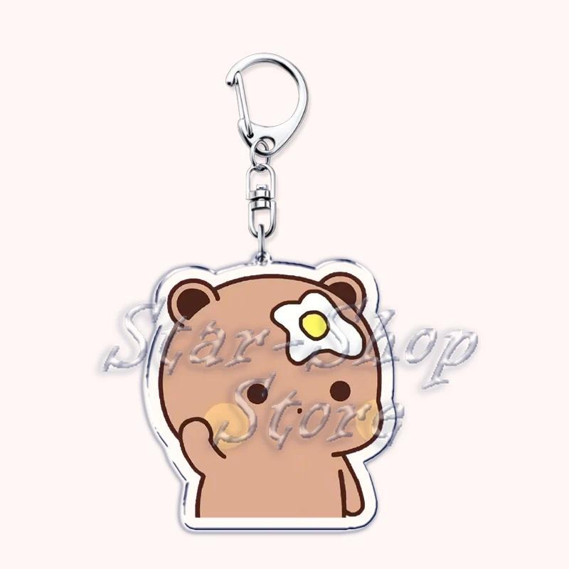 Lovely Bubu Dudu Rose Love Keychains Couple Bear Panda Pendant Mica Keychain Móc Khóa In Theo Yêu Cầu, Chất Liệu Mica Trong Suốt In 2 Mặt , Dày 4mm 46 Lovely Bubu Dudu Rose Love Keychains Couple Bear Panda Pendant Mica Keychain Móc Khóa In Theo Yêu Cầu, Chất Liệu Mica Trong Suốt In 2 Mặt , Dày 4mm - Ảnh 46