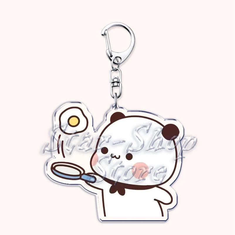Lovely Bubu Dudu Rose Love Keychains Couple Bear Panda Pendant Mica Keychain Móc Khóa In Theo Yêu Cầu, Chất Liệu Mica Trong Suốt In 2 Mặt , Dày 4mm 47 Lovely Bubu Dudu Rose Love Keychains Couple Bear Panda Pendant Mica Keychain Móc Khóa In Theo Yêu Cầu, Chất Liệu Mica Trong Suốt In 2 Mặt , Dày 4mm - Ảnh 47