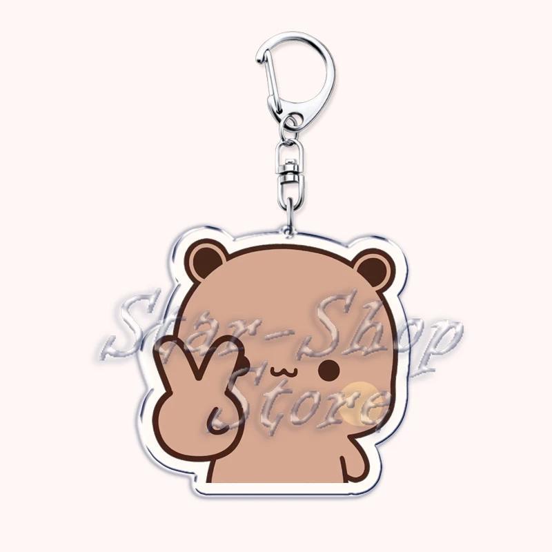 Lovely Bubu Dudu Rose Love Keychains Couple Bear Panda Pendant Mica Keychain Móc Khóa In Theo Yêu Cầu, Chất Liệu Mica Trong Suốt In 2 Mặt , Dày 4mm 48 Lovely Bubu Dudu Rose Love Keychains Couple Bear Panda Pendant Mica Keychain Móc Khóa In Theo Yêu Cầu, Chất Liệu Mica Trong Suốt In 2 Mặt , Dày 4mm - Ảnh 48