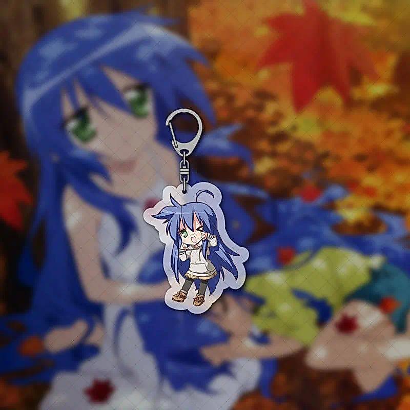 Lukcy Star Izumi Konata Sd Cute Acrylic Keychain Ring Keyring Hanging Model Keychain Móc Khóa In Theo Yêu Cầu, Chất Liệu Mica Trong Suốt In 2 Mặt , Dày 4mm 1 Lukcy Star Izumi Konata Sd Cute Acrylic Keychain Ring Keyring Hanging Model Keychain Móc Khóa In Theo Yêu Cầu, Chất Liệu Mica Trong Suốt In 2 Mặt , Dày 4mm