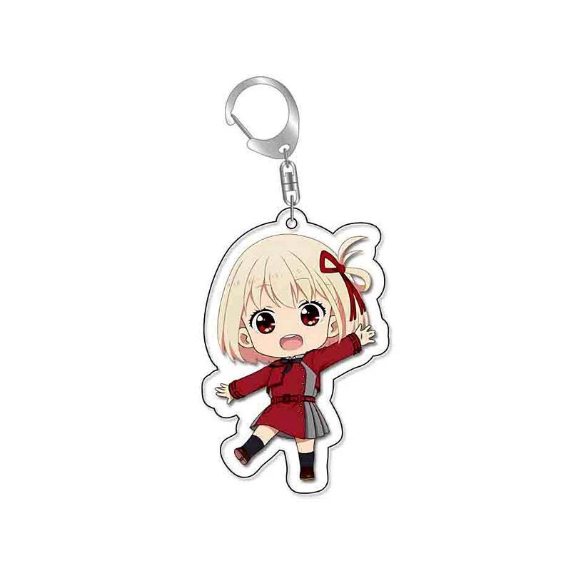 Lycoris Recoil Nishikigi Chisato Inoue Takina Acryic Anime Keychain Cartoon Buckle Bag Parts Móc Khóa In Theo Yêu Cầu, Chất Liệu Mica Trong Suốt In 2 Mặt , Dày 4mm 5 Lycoris Recoil Nishikigi Chisato Inoue Takina Acryic Anime Keychain Cartoon Buckle Bag Parts Móc Khóa In Theo Yêu Cầu, Chất Liệu Mica Trong Suốt In 2 Mặt , Dày 4mm - Ảnh 5