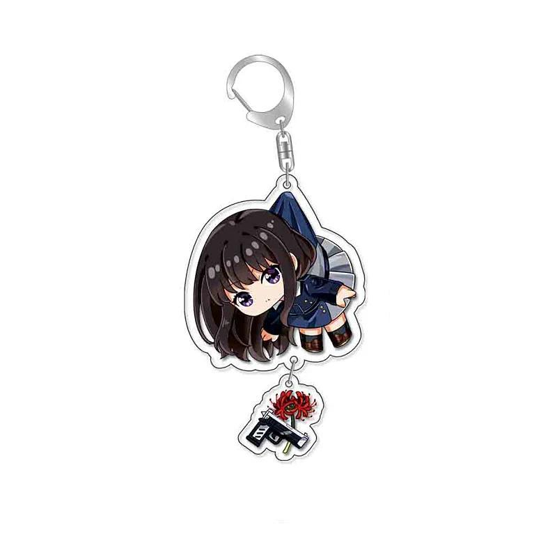 Lycoris Recoil Nishikigi Chisato Inoue Takina Acryic Anime Keychain Cartoon Keyring Bag Parts Móc Khóa In Theo Yêu Cầu, Chất Liệu Mica Trong Suốt In 2 Mặt , Dày 4mm 1 Lycoris Recoil Nishikigi Chisato Inoue Takina Acryic Anime Keychain Cartoon Keyring Bag Parts Móc Khóa In Theo Yêu Cầu, Chất Liệu Mica Trong Suốt In 2 Mặt , Dày 4mm