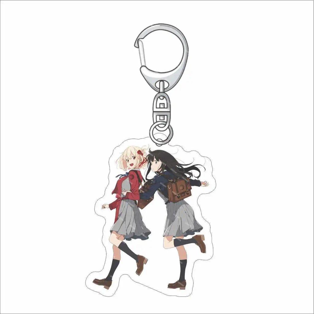 Lycoris Recoil Nishikigi Chisato Lovely Baby Bag Charms Hanging Face Friends Key Chain Móc Khóa In Theo Yêu Cầu, Chất Liệu Mica Trong Suốt In 2 Mặt , Dày 4mm 11 Lycoris Recoil Nishikigi Chisato Lovely Baby Bag Charms Hanging Face Friends Key Chain Móc Khóa In Theo Yêu Cầu, Chất Liệu Mica Trong Suốt In 2 Mặt , Dày 4mm - Ảnh 11