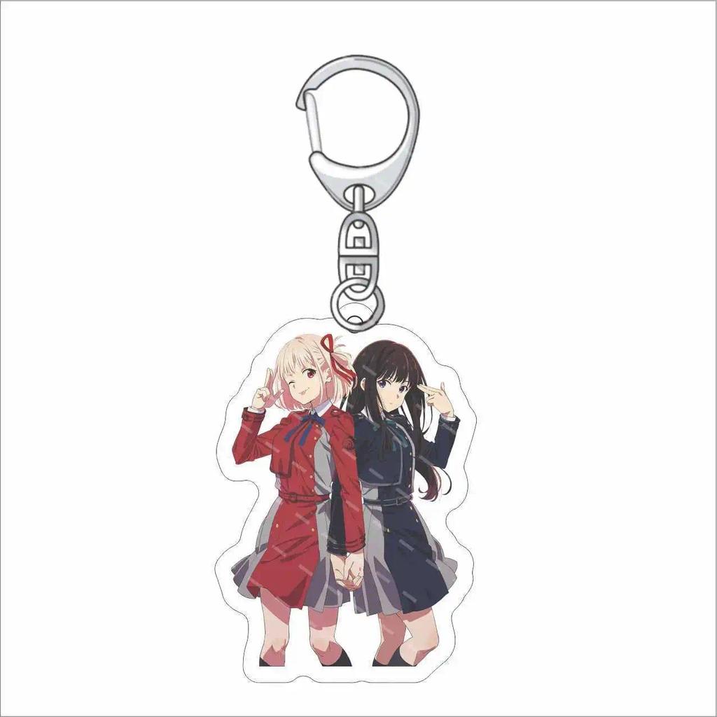 Lycoris Recoil Nishikigi Chisato Lovely Baby Bag Charms Hanging Face Friends Key Chain Móc Khóa In Theo Yêu Cầu, Chất Liệu Mica Trong Suốt In 2 Mặt , Dày 4mm 12 Lycoris Recoil Nishikigi Chisato Lovely Baby Bag Charms Hanging Face Friends Key Chain Móc Khóa In Theo Yêu Cầu, Chất Liệu Mica Trong Suốt In 2 Mặt , Dày 4mm - Ảnh 12