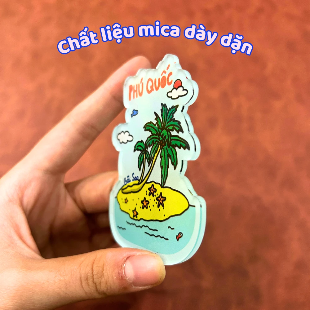 Magnet Mica Địa Danh Văn Hoá Việt Nam Dễ Thương Locabee, Quà Tặng Lưu Niệm, Decor Cute In Theo Yêu Cầu, Chất Liệu Mica Trong Suốt In 2 Mặt , Dày 4mm, Free Ship 30 Cái, Miễn Phí Thiết Kế, Có Test Mẫu 2 Magnet Mica Địa Danh Văn Hoá Việt Nam Dễ Thương Locabee, Quà Tặng Lưu Niệm, Decor Cute In Theo Yêu Cầu, Chất Liệu Mica Trong Suốt In 2 Mặt , Dày 4mm, Free Ship 30 Cái, Miễn Phí Thiết Kế, Có Test Mẫu - Ảnh 2