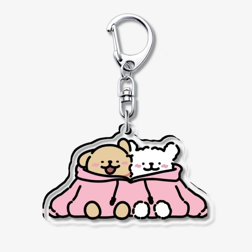 Maltese Keychain Men Anime Key Chains Women Acrylic Japanese Car Keychain Pendant Party Phone Móc Khóa In Theo Yêu Cầu, Chất Liệu Mica Trong Suốt In 2 Mặt , Dày 4mm 2 Maltese Keychain Men Anime Key Chains Women Acrylic Japanese Car Keychain Pendant Party Phone Móc Khóa In Theo Yêu Cầu, Chất Liệu Mica Trong Suốt In 2 Mặt , Dày 4mm - Ảnh 2