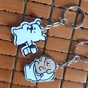 Maltese Little Móc Khóa Chó Con Sản Phẩm Mới Móc Khóa Khuyến Mãi Cặp Đôi Bạn Gái Móc Khóa In Theo Yêu Cầu, Chất Liệu Mica Trong Suốt In 2 Mặt , Dày 4mm, Free Ship 30 Cái, Miễn Phí Thiết Kế, Có Test Mẫu 9 Maltese Little Móc Khóa Chó Con Sản Phẩm Mới Móc Khóa Khuyến Mãi Cặp Đôi Bạn Gái Móc Khóa In Theo Yêu Cầu, Chất Liệu Mica Trong Suốt In 2 Mặt , Dày 4mm, Free Ship 30 Cái, Miễn Phí Thiết Kế, Có Test Mẫu - Ảnh 9