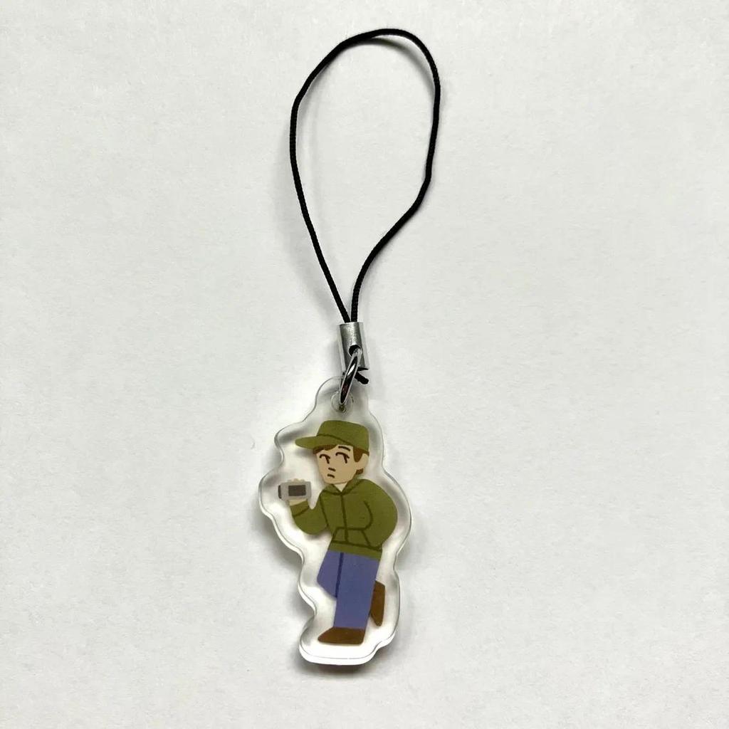 Marble Hornets Acrylic Phone Charm Trendy Phone Accessory Móc Khóa In Theo Yêu Cầu, Chất Liệu Mica Trong Suốt In 2 Mặt , Dày 4mm 3 Marble Hornets Acrylic Phone Charm Trendy Phone Accessory Móc Khóa In Theo Yêu Cầu, Chất Liệu Mica Trong Suốt In 2 Mặt , Dày 4mm - Ảnh 3