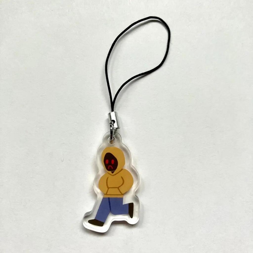 Marble Hornets Acrylic Phone Charm Trendy Phone Accessory Móc Khóa In Theo Yêu Cầu, Chất Liệu Mica Trong Suốt In 2 Mặt , Dày 4mm 1 Marble Hornets Acrylic Phone Charm Trendy Phone Accessory Móc Khóa In Theo Yêu Cầu, Chất Liệu Mica Trong Suốt In 2 Mặt , Dày 4mm
