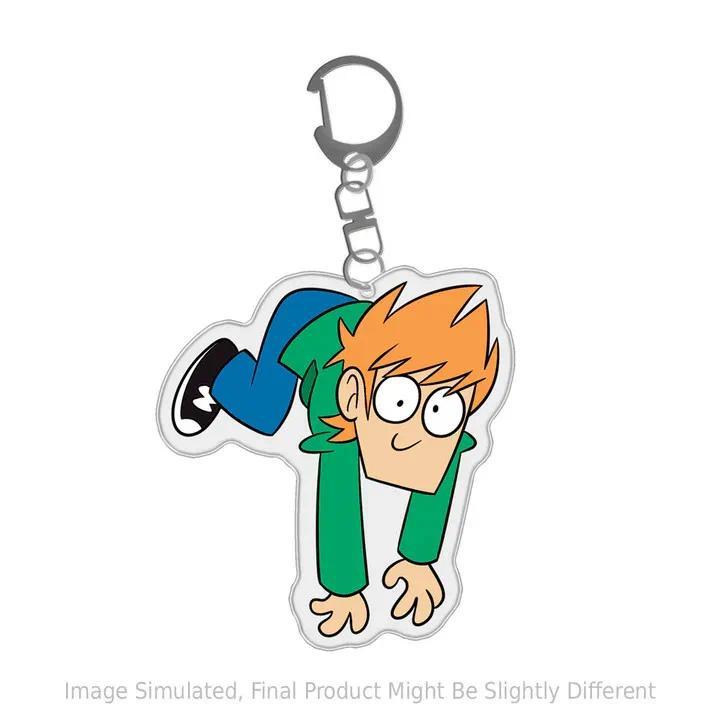Matt Anime Keychain Women Eddsworld 3 Pack Men's Keychain Acrylic Car Keyring Party Japan Cos Móc Khóa In Theo Yêu Cầu, Chất Liệu Mica Trong Suốt In 2 Mặt , Dày 4mm 2 Matt Anime Keychain Women Eddsworld 3 Pack Men's Keychain Acrylic Car Keyring Party Japan Cos Móc Khóa In Theo Yêu Cầu, Chất Liệu Mica Trong Suốt In 2 Mặt , Dày 4mm - Ảnh 2