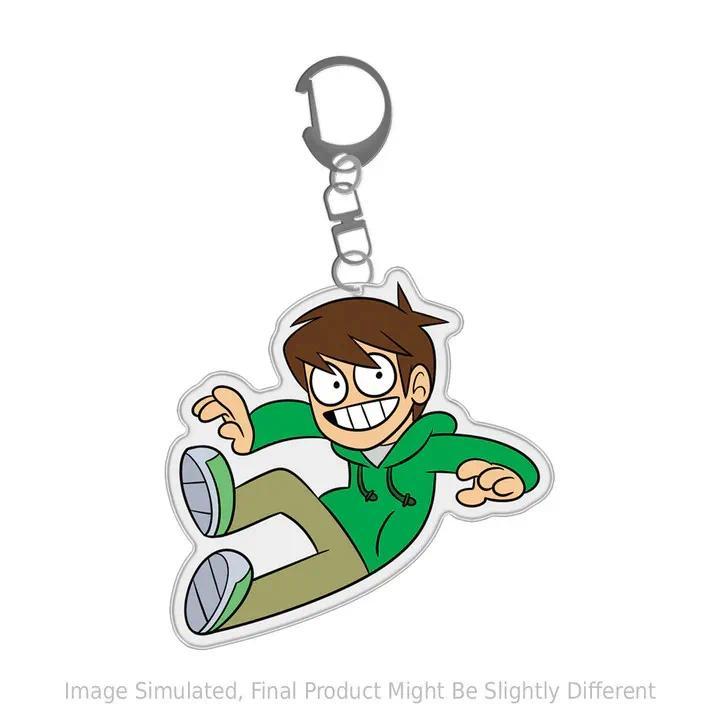 Matt Anime Keychain Women Eddsworld 3 Pack Men's Keychain Acrylic Car Keyring Party Japan Cos Móc Khóa In Theo Yêu Cầu, Chất Liệu Mica Trong Suốt In 2 Mặt , Dày 4mm 3 Matt Anime Keychain Women Eddsworld 3 Pack Men's Keychain Acrylic Car Keyring Party Japan Cos Móc Khóa In Theo Yêu Cầu, Chất Liệu Mica Trong Suốt In 2 Mặt , Dày 4mm - Ảnh 3