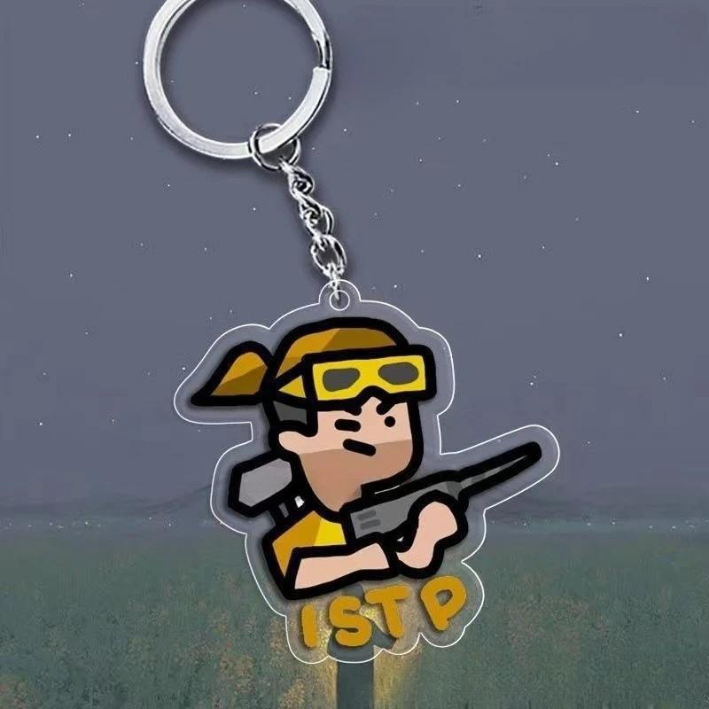 Mbti Cartoon Character Mica Keychain 16 Kind Of Esfp Estp Entj Decoration Creative Cartoon Móc Khóa In Theo Yêu Cầu, Chất Liệu Mica Trong Suốt In 2 Mặt , Dày 4mm 2 Mbti Cartoon Character Mica Keychain 16 Kind Of Esfp Estp Entj Decoration Creative Cartoon Móc Khóa In Theo Yêu Cầu, Chất Liệu Mica Trong Suốt In 2 Mặt , Dày 4mm - Ảnh 2