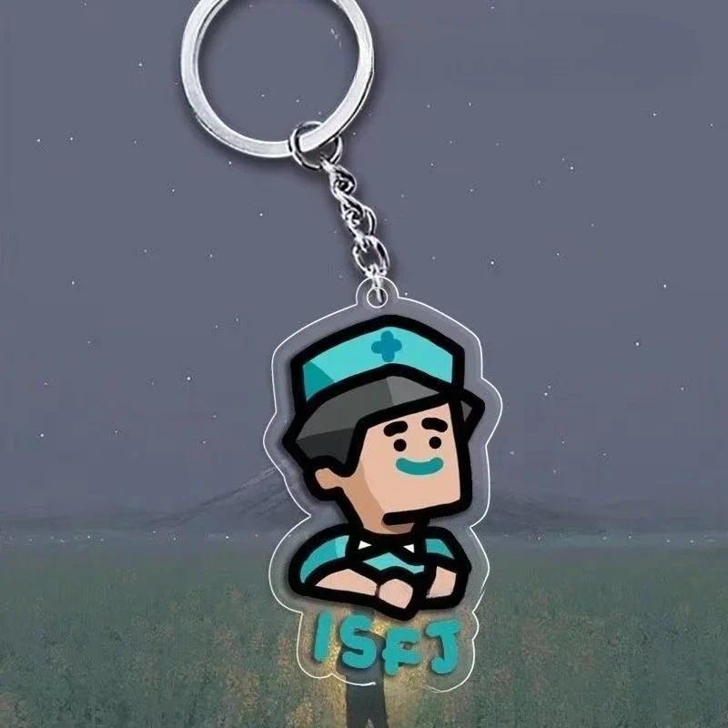 Mbti Cartoon Character Mica Keychain 16 Kind Of Esfp Estp Entj Decoration Creative Cartoon Móc Khóa In Theo Yêu Cầu, Chất Liệu Mica Trong Suốt In 2 Mặt , Dày 4mm 12 Mbti Cartoon Character Mica Keychain 16 Kind Of Esfp Estp Entj Decoration Creative Cartoon Móc Khóa In Theo Yêu Cầu, Chất Liệu Mica Trong Suốt In 2 Mặt , Dày 4mm - Ảnh 12