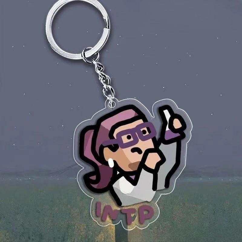 Mbti Cartoon Character Mica Keychain 16 Kind Of Esfp Estp Entj Decoration Creative Cartoon Móc Khóa In Theo Yêu Cầu, Chất Liệu Mica Trong Suốt In 2 Mặt , Dày 4mm 15 Mbti Cartoon Character Mica Keychain 16 Kind Of Esfp Estp Entj Decoration Creative Cartoon Móc Khóa In Theo Yêu Cầu, Chất Liệu Mica Trong Suốt In 2 Mặt , Dày 4mm - Ảnh 15