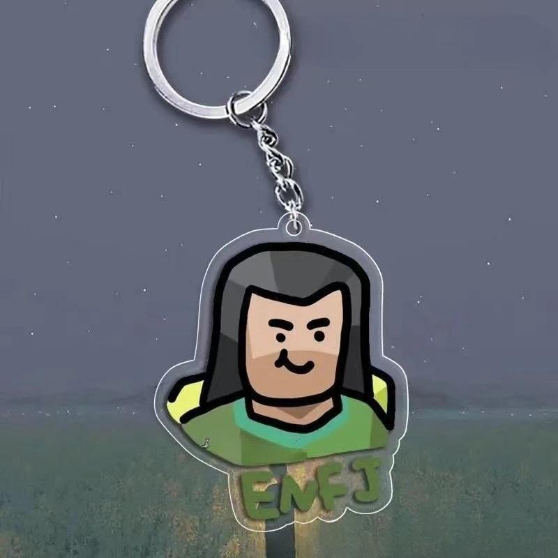 Mbti Cartoon Character Mica Keychain 16 Kind Of Esfp Estp Entj Decoration Creative Cartoon Móc Khóa In Theo Yêu Cầu, Chất Liệu Mica Trong Suốt In 2 Mặt , Dày 4mm 9 Mbti Cartoon Character Mica Keychain 16 Kind Of Esfp Estp Entj Decoration Creative Cartoon Móc Khóa In Theo Yêu Cầu, Chất Liệu Mica Trong Suốt In 2 Mặt , Dày 4mm - Ảnh 9