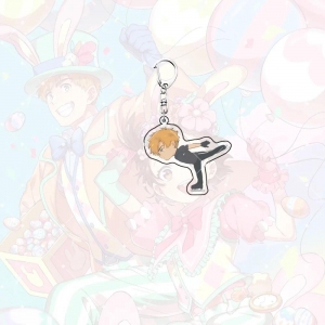 Medalist Anime 6cm Acrylic Stand Keychaininori Yuitsuka Hikaru Kamisaki Figure Mini Figure Bag Móc Khóa In Theo Yêu Cầu, Chất Liệu Mica Trong Suốt In 2 Mặt , Dày 4mm