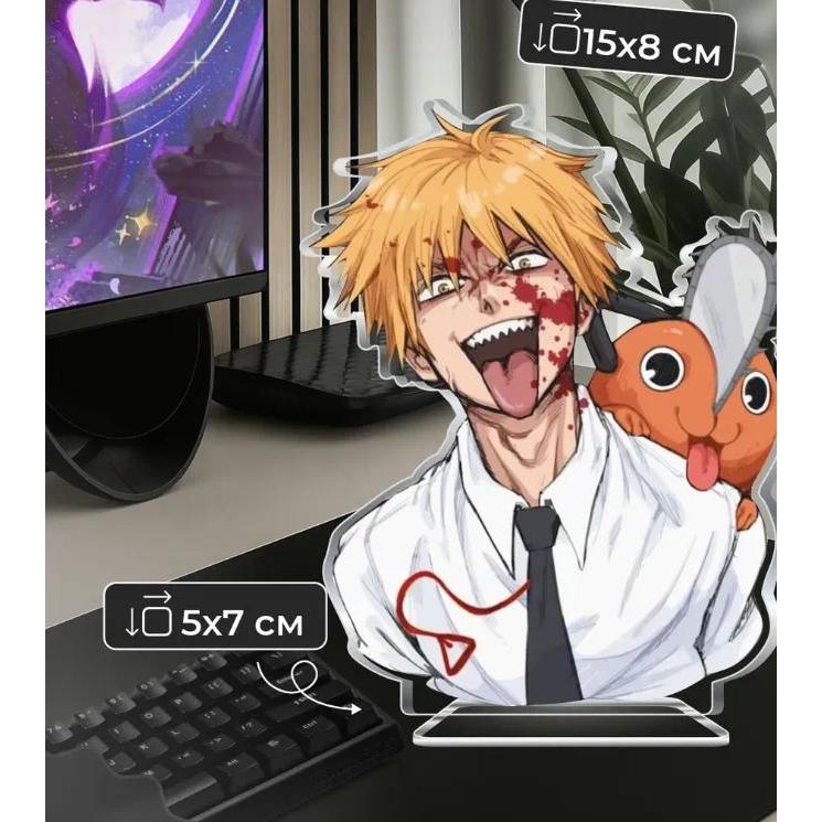 Mica Bracketee For Chainsaw Man Reze Aki Angel Devil Meowy Power Makima 15cm Anime Bracketing Móc Khóa In Theo Yêu Cầu, Chất Liệu Mica Trong Suốt In 2 Mặt , Dày 4mm 3 Mica Bracketee For Chainsaw Man Reze Aki Angel Devil Meowy Power Makima 15cm Anime Bracketing Móc Khóa In Theo Yêu Cầu, Chất Liệu Mica Trong Suốt In 2 Mặt , Dày 4mm - Ảnh 3