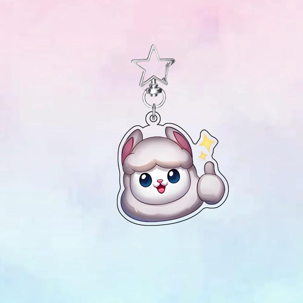 Mica Jinx Teemo Bag Charm Cute Emoji Keychain Holder 6cm Kawaii Jinx Keychain Key Chain Móc Khóa In Theo Yêu Cầu, Chất Liệu Mica Trong Suốt In 2 Mặt , Dày 4mm 4 Mica Jinx Teemo Bag Charm Cute Emoji Keychain Holder 6cm Kawaii Jinx Keychain Key Chain Móc Khóa In Theo Yêu Cầu, Chất Liệu Mica Trong Suốt In 2 Mặt , Dày 4mm - Ảnh 4