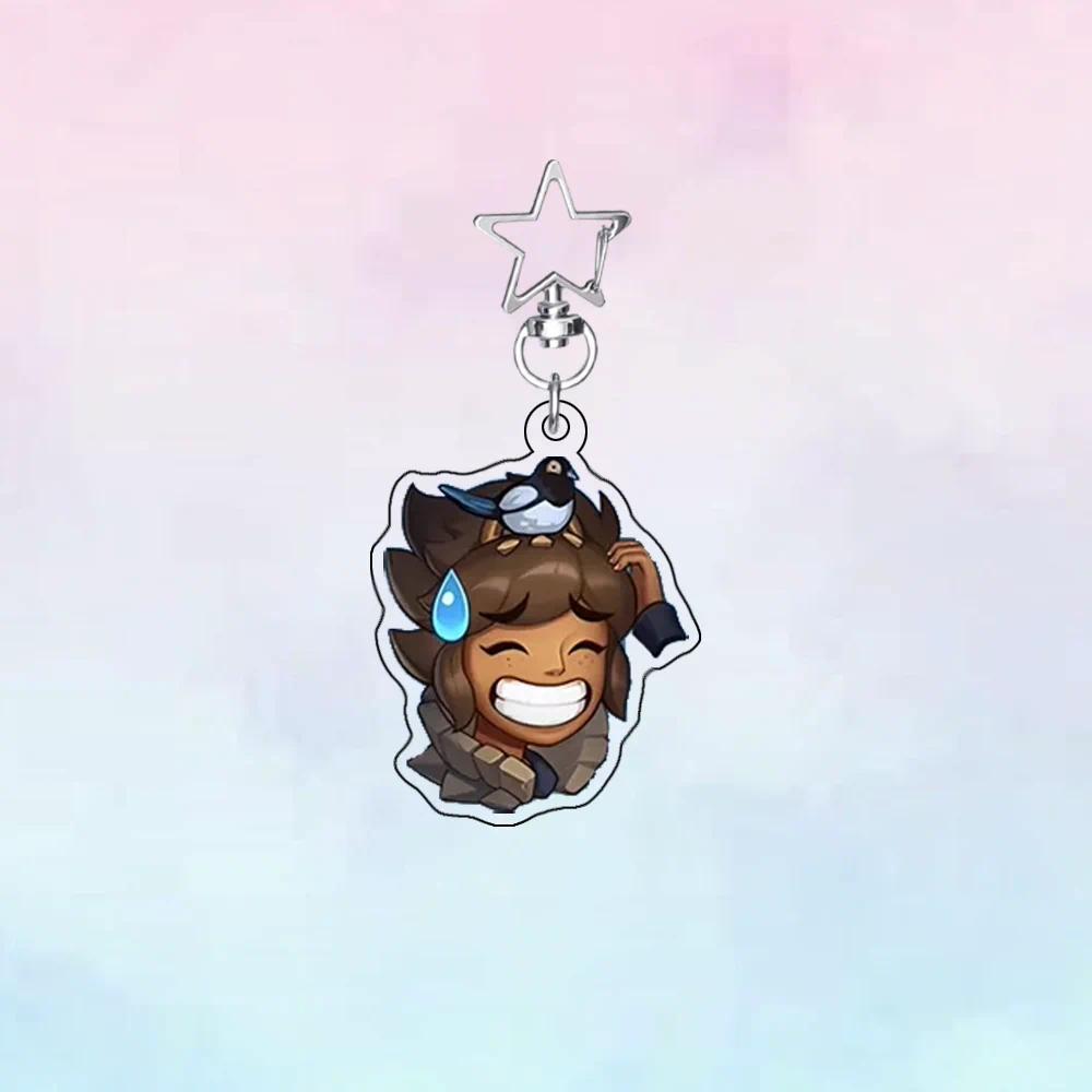Mica Jinx Teemo Bag Charm Cute Emoji Keychain Holder 6cm Kawaii Jinx Keychain Key Chain Móc Khóa In Theo Yêu Cầu, Chất Liệu Mica Trong Suốt In 2 Mặt , Dày 4mm 8 Mica Jinx Teemo Bag Charm Cute Emoji Keychain Holder 6cm Kawaii Jinx Keychain Key Chain Móc Khóa In Theo Yêu Cầu, Chất Liệu Mica Trong Suốt In 2 Mặt , Dày 4mm - Ảnh 8