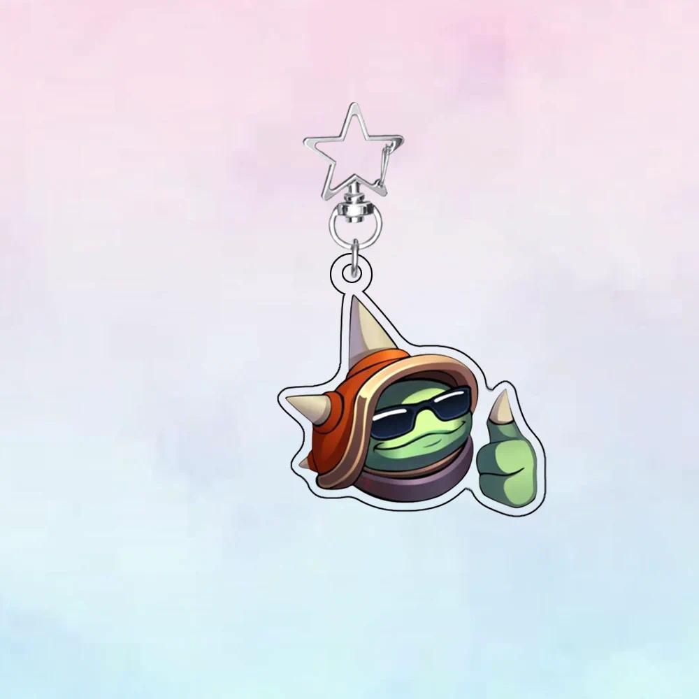 Mica Jinx Teemo Bag Charm Cute Emoji Keychain Holder 6cm Kawaii Jinx Keychain Key Chain Móc Khóa In Theo Yêu Cầu, Chất Liệu Mica Trong Suốt In 2 Mặt , Dày 4mm 10 Mica Jinx Teemo Bag Charm Cute Emoji Keychain Holder 6cm Kawaii Jinx Keychain Key Chain Móc Khóa In Theo Yêu Cầu, Chất Liệu Mica Trong Suốt In 2 Mặt , Dày 4mm - Ảnh 10