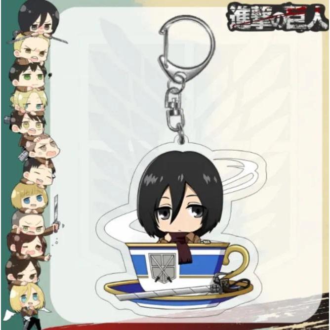Mica Key Buckle For Attack On Titan Mikasa Ackerman Historia Reiss Hange Zoe Eren Yeager Q Móc Khóa In Theo Yêu Cầu, Chất Liệu Mica Trong Suốt In 2 Mặt , Dày 4mm 14 Mica Key Buckle For Attack On Titan Mikasa Ackerman Historia Reiss Hange Zoe Eren Yeager Q Móc Khóa In Theo Yêu Cầu, Chất Liệu Mica Trong Suốt In 2 Mặt , Dày 4mm - Ảnh 14
