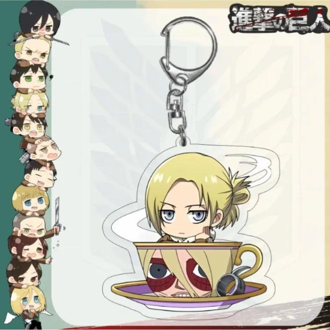 Mica Key Buckle For Attack On Titan Mikasa Ackerman Historia Reiss Hange Zoe Eren Yeager Q Móc Khóa In Theo Yêu Cầu, Chất Liệu Mica Trong Suốt In 2 Mặt , Dày 4mm 6 Mica Key Buckle For Attack On Titan Mikasa Ackerman Historia Reiss Hange Zoe Eren Yeager Q Móc Khóa In Theo Yêu Cầu, Chất Liệu Mica Trong Suốt In 2 Mặt , Dày 4mm - Ảnh 6
