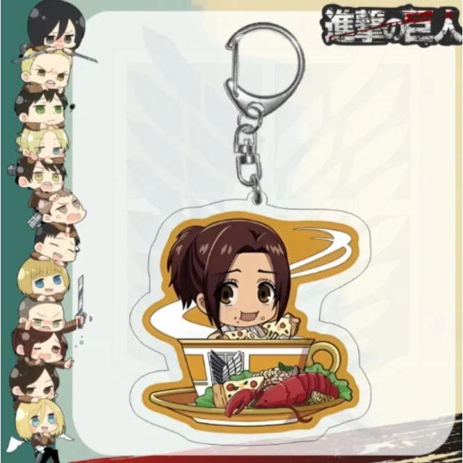 Mica Key Buckle For Attack On Titan Mikasa Ackerman Historia Reiss Hange Zoe Eren Yeager Q Móc Khóa In Theo Yêu Cầu, Chất Liệu Mica Trong Suốt In 2 Mặt , Dày 4mm 7 Mica Key Buckle For Attack On Titan Mikasa Ackerman Historia Reiss Hange Zoe Eren Yeager Q Móc Khóa In Theo Yêu Cầu, Chất Liệu Mica Trong Suốt In 2 Mặt , Dày 4mm - Ảnh 7