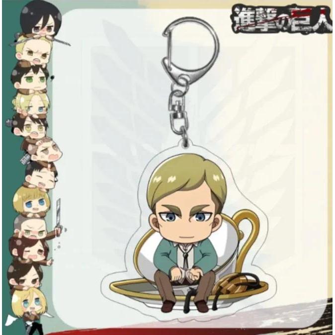 Mica Key Buckle For Attack On Titan Mikasa Ackerman Historia Reiss Hange Zoe Eren Yeager Q Móc Khóa In Theo Yêu Cầu, Chất Liệu Mica Trong Suốt In 2 Mặt , Dày 4mm 8 Mica Key Buckle For Attack On Titan Mikasa Ackerman Historia Reiss Hange Zoe Eren Yeager Q Móc Khóa In Theo Yêu Cầu, Chất Liệu Mica Trong Suốt In 2 Mặt , Dày 4mm - Ảnh 8