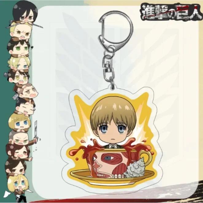 Mica Key Buckle For Attack On Titan Mikasa Ackerman Historia Reiss Hange Zoe Eren Yeager Q Móc Khóa In Theo Yêu Cầu, Chất Liệu Mica Trong Suốt In 2 Mặt , Dày 4mm 9 Mica Key Buckle For Attack On Titan Mikasa Ackerman Historia Reiss Hange Zoe Eren Yeager Q Móc Khóa In Theo Yêu Cầu, Chất Liệu Mica Trong Suốt In 2 Mặt , Dày 4mm - Ảnh 9