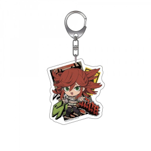 Mica Key Buckle For Gachiakuta Riyo Reaper Zanka Nijiku Rudo Enjin Q Version Anime Keychain Móc Khóa In Theo Yêu Cầu, Chất Liệu Mica Trong Suốt In 2 Mặt , Dày 4mm