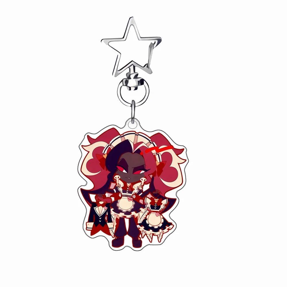Mica Key Buckle For Hazbin Hotel Angel Dust Vaggie Sir Pentious Husk Anime Cartoon Mica Mica Móc Khóa In Theo Yêu Cầu, Chất Liệu Mica Trong Suốt In 2 Mặt , Dày 4mm 13 Mica Key Buckle For Hazbin Hotel Angel Dust Vaggie Sir Pentious Husk Anime Cartoon Mica Mica Móc Khóa In Theo Yêu Cầu, Chất Liệu Mica Trong Suốt In 2 Mặt , Dày 4mm - Ảnh 13