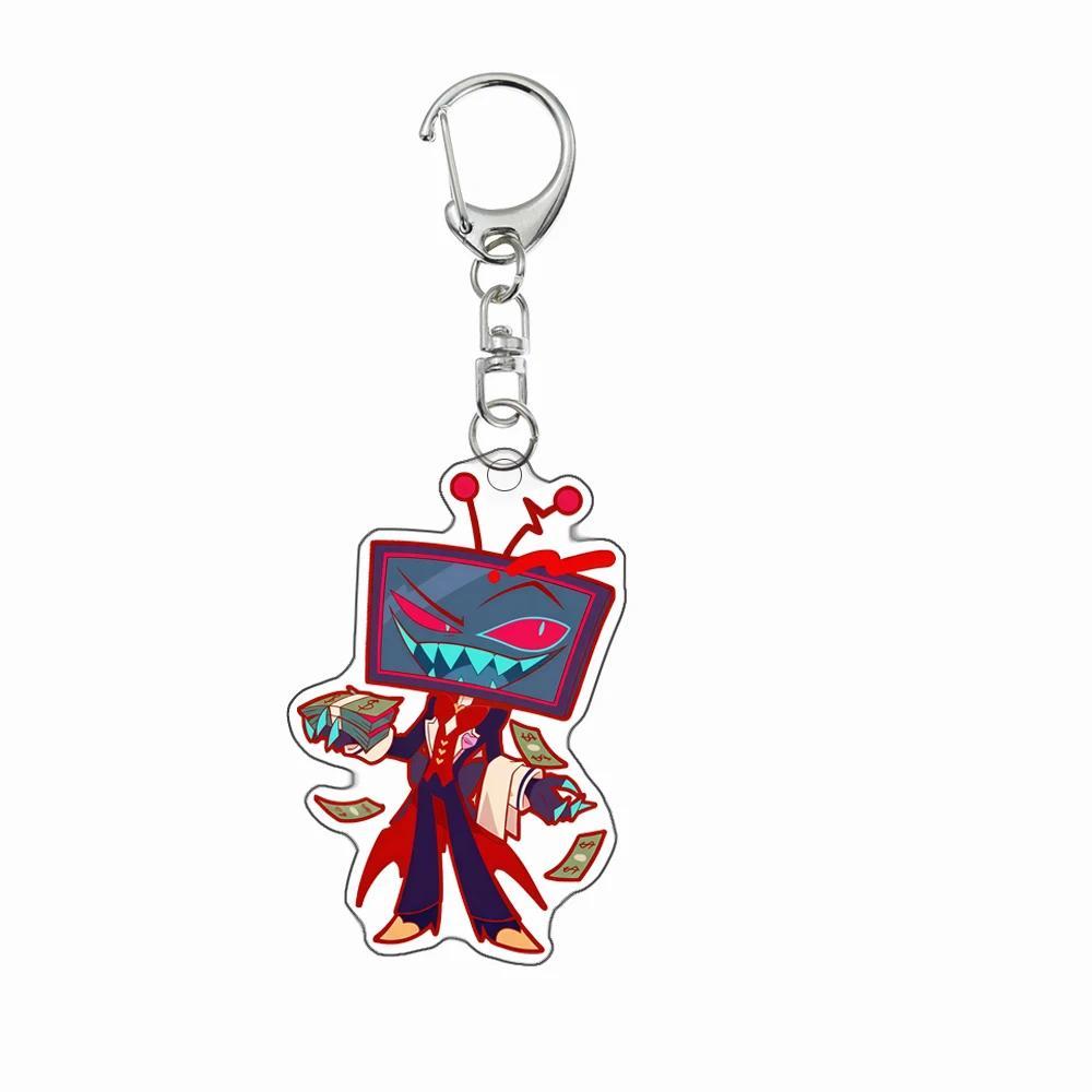 Mica Key Buckle For Hazbin Hotel Angel Dust Vaggie Sir Pentious Husk Anime Cartoon Mica Mica Móc Khóa In Theo Yêu Cầu, Chất Liệu Mica Trong Suốt In 2 Mặt , Dày 4mm 15 Mica Key Buckle For Hazbin Hotel Angel Dust Vaggie Sir Pentious Husk Anime Cartoon Mica Mica Móc Khóa In Theo Yêu Cầu, Chất Liệu Mica Trong Suốt In 2 Mặt , Dày 4mm - Ảnh 15