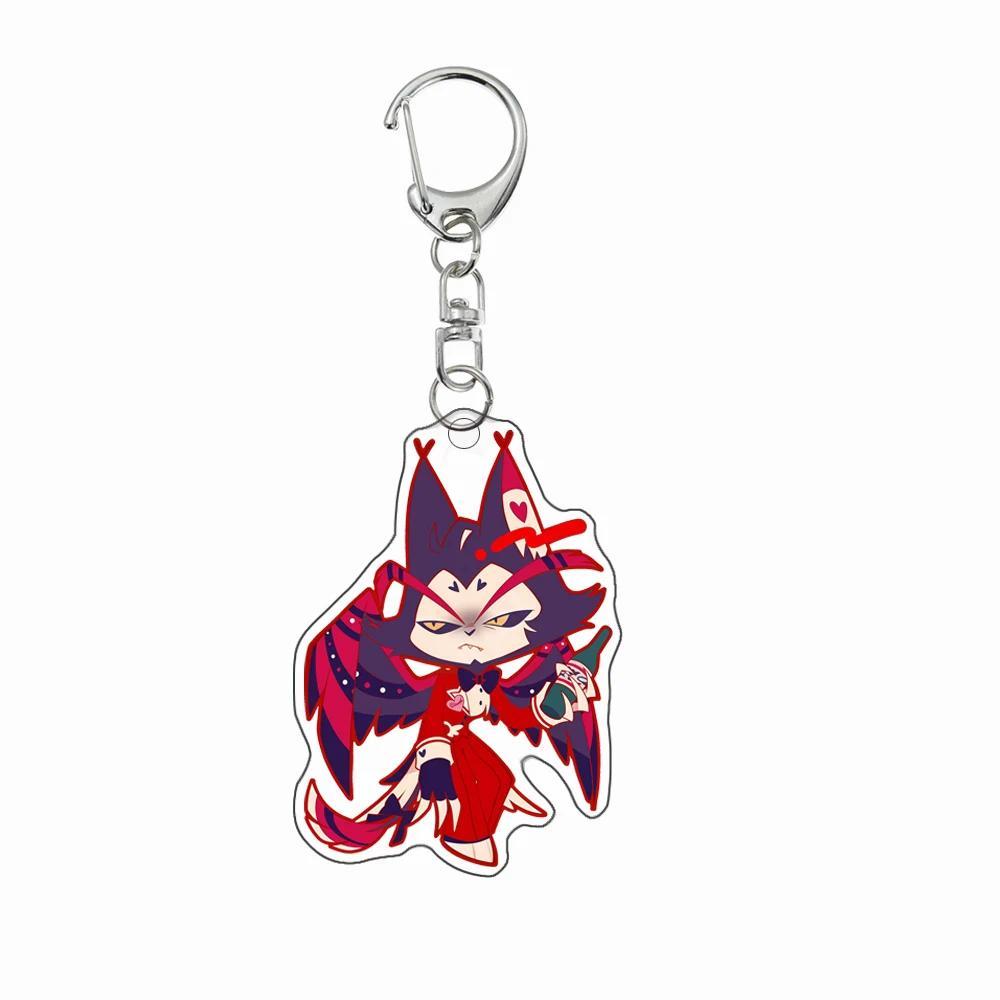 Mica Key Buckle For Hazbin Hotel Angel Dust Vaggie Sir Pentious Husk Anime Cartoon Mica Mica Móc Khóa In Theo Yêu Cầu, Chất Liệu Mica Trong Suốt In 2 Mặt , Dày 4mm 17 Mica Key Buckle For Hazbin Hotel Angel Dust Vaggie Sir Pentious Husk Anime Cartoon Mica Mica Móc Khóa In Theo Yêu Cầu, Chất Liệu Mica Trong Suốt In 2 Mặt , Dày 4mm - Ảnh 17