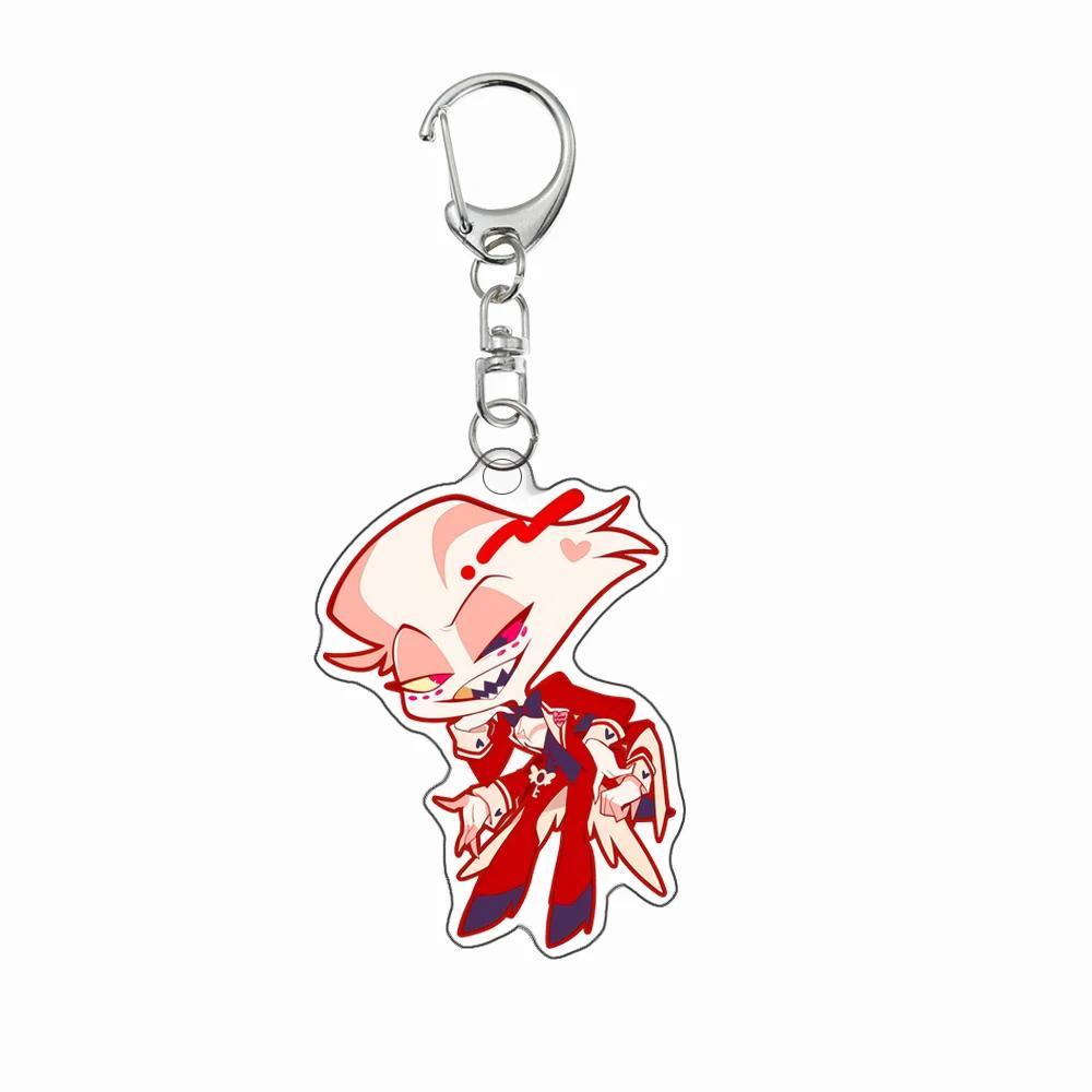 Mica Key Buckle For Hazbin Hotel Angel Dust Vaggie Sir Pentious Husk Anime Cartoon Mica Mica Móc Khóa In Theo Yêu Cầu, Chất Liệu Mica Trong Suốt In 2 Mặt , Dày 4mm 20 Mica Key Buckle For Hazbin Hotel Angel Dust Vaggie Sir Pentious Husk Anime Cartoon Mica Mica Móc Khóa In Theo Yêu Cầu, Chất Liệu Mica Trong Suốt In 2 Mặt , Dày 4mm - Ảnh 20