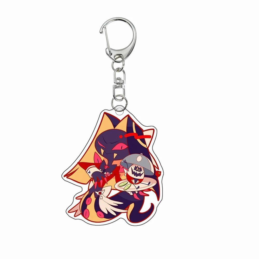 Mica Key Buckle For Hazbin Hotel Angel Dust Vaggie Sir Pentious Husk Anime Cartoon Mica Mica Móc Khóa In Theo Yêu Cầu, Chất Liệu Mica Trong Suốt In 2 Mặt , Dày 4mm 7 Mica Key Buckle For Hazbin Hotel Angel Dust Vaggie Sir Pentious Husk Anime Cartoon Mica Mica Móc Khóa In Theo Yêu Cầu, Chất Liệu Mica Trong Suốt In 2 Mặt , Dày 4mm - Ảnh 7
