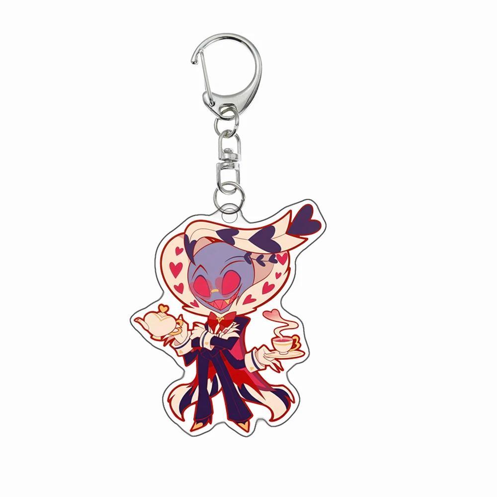 Mica Key Buckle For Hazbin Hotel Angel Dust Vaggie Sir Pentious Husk Anime Cartoon Mica Mica Móc Khóa In Theo Yêu Cầu, Chất Liệu Mica Trong Suốt In 2 Mặt , Dày 4mm 8 Mica Key Buckle For Hazbin Hotel Angel Dust Vaggie Sir Pentious Husk Anime Cartoon Mica Mica Móc Khóa In Theo Yêu Cầu, Chất Liệu Mica Trong Suốt In 2 Mặt , Dày 4mm - Ảnh 8