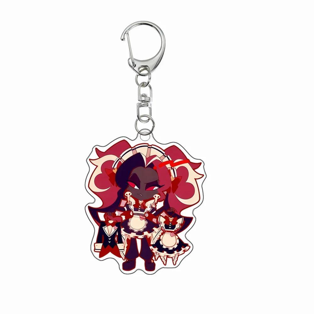Mica Key Buckle For Hazbin Hotel Angel Dust Vaggie Sir Pentious Husk Anime Cartoon Mica Mica Móc Khóa In Theo Yêu Cầu, Chất Liệu Mica Trong Suốt In 2 Mặt , Dày 4mm 9 Mica Key Buckle For Hazbin Hotel Angel Dust Vaggie Sir Pentious Husk Anime Cartoon Mica Mica Móc Khóa In Theo Yêu Cầu, Chất Liệu Mica Trong Suốt In 2 Mặt , Dày 4mm - Ảnh 9