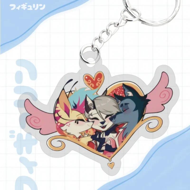 Mica Keychain For Andrealphus Blitzo Stolas Stolitz Moxxie Millie Mica Key Buckle Anime Móc Khóa In Theo Yêu Cầu, Chất Liệu Mica Trong Suốt In 2 Mặt , Dày 4mm 11 Mica Keychain For Andrealphus Blitzo Stolas Stolitz Moxxie Millie Mica Key Buckle Anime Móc Khóa In Theo Yêu Cầu, Chất Liệu Mica Trong Suốt In 2 Mặt , Dày 4mm - Ảnh 11