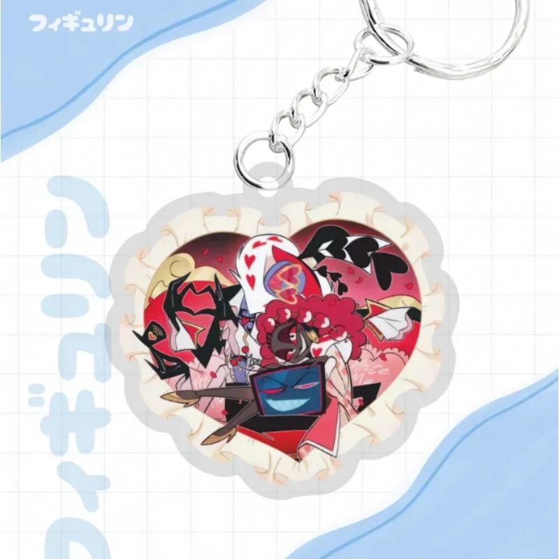 Mica Keychain For Andrealphus Blitzo Stolas Stolitz Moxxie Millie Mica Key Buckle Anime Móc Khóa In Theo Yêu Cầu, Chất Liệu Mica Trong Suốt In 2 Mặt , Dày 4mm 12 Mica Keychain For Andrealphus Blitzo Stolas Stolitz Moxxie Millie Mica Key Buckle Anime Móc Khóa In Theo Yêu Cầu, Chất Liệu Mica Trong Suốt In 2 Mặt , Dày 4mm - Ảnh 12