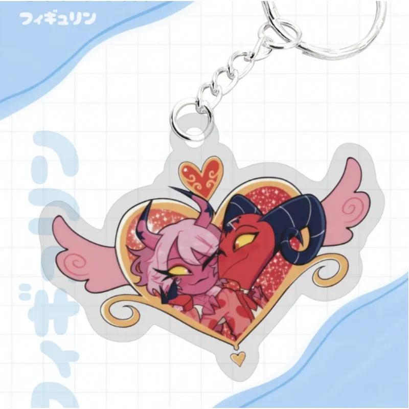 Mica Keychain For Andrealphus Blitzo Stolas Stolitz Moxxie Millie Mica Key Buckle Anime Móc Khóa In Theo Yêu Cầu, Chất Liệu Mica Trong Suốt In 2 Mặt , Dày 4mm 4 Mica Keychain For Andrealphus Blitzo Stolas Stolitz Moxxie Millie Mica Key Buckle Anime Móc Khóa In Theo Yêu Cầu, Chất Liệu Mica Trong Suốt In 2 Mặt , Dày 4mm - Ảnh 4