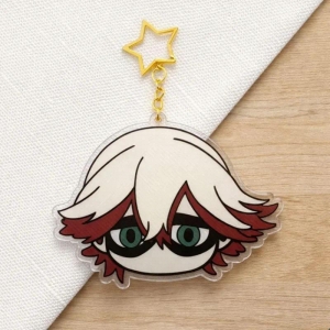 Mica Keychain For Gachiakuta Semiu Follo Zanka Riyo Rudo Car Key Anime Mica Key Buckle Móc Khóa In Theo Yêu Cầu, Chất Liệu Mica Trong Suốt In 2 Mặt , Dày 4mm