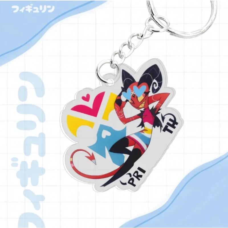 Mica Keychain For Helluva Boss Blitzo Stolas Moxxie Sallie May Millie Loona Transparent Mica Móc Khóa In Theo Yêu Cầu, Chất Liệu Mica Trong Suốt In 2 Mặt , Dày 4mm 13 Mica Keychain For Helluva Boss Blitzo Stolas Moxxie Sallie May Millie Loona Transparent Mica Móc Khóa In Theo Yêu Cầu, Chất Liệu Mica Trong Suốt In 2 Mặt , Dày 4mm - Ảnh 13
