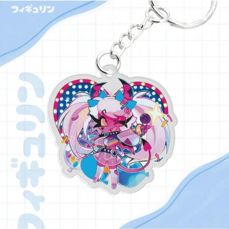Mica Keychain For Helluva Boss Blitzo Stolas Moxxie Sallie May Millie Loona Transparent Mica Móc Khóa In Theo Yêu Cầu, Chất Liệu Mica Trong Suốt In 2 Mặt , Dày 4mm 3 Mica Keychain For Helluva Boss Blitzo Stolas Moxxie Sallie May Millie Loona Transparent Mica Móc Khóa In Theo Yêu Cầu, Chất Liệu Mica Trong Suốt In 2 Mặt , Dày 4mm - Ảnh 3