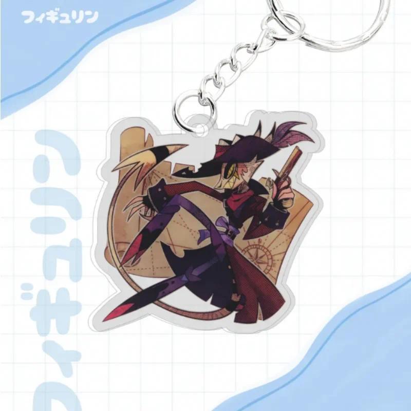 Mica Keychain For Helluva Boss Blitzo Stolas Moxxie Sallie May Millie Loona Transparent Mica Móc Khóa In Theo Yêu Cầu, Chất Liệu Mica Trong Suốt In 2 Mặt , Dày 4mm 4 Mica Keychain For Helluva Boss Blitzo Stolas Moxxie Sallie May Millie Loona Transparent Mica Móc Khóa In Theo Yêu Cầu, Chất Liệu Mica Trong Suốt In 2 Mặt , Dày 4mm - Ảnh 4