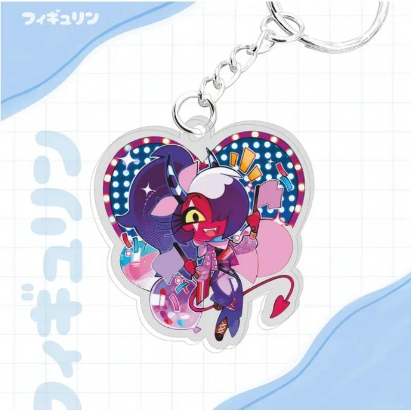 Mica Keychain For Helluva Boss Blitzo Stolas Moxxie Sallie May Millie Loona Transparent Mica Móc Khóa In Theo Yêu Cầu, Chất Liệu Mica Trong Suốt In 2 Mặt , Dày 4mm 7 Mica Keychain For Helluva Boss Blitzo Stolas Moxxie Sallie May Millie Loona Transparent Mica Móc Khóa In Theo Yêu Cầu, Chất Liệu Mica Trong Suốt In 2 Mặt , Dày 4mm - Ảnh 7