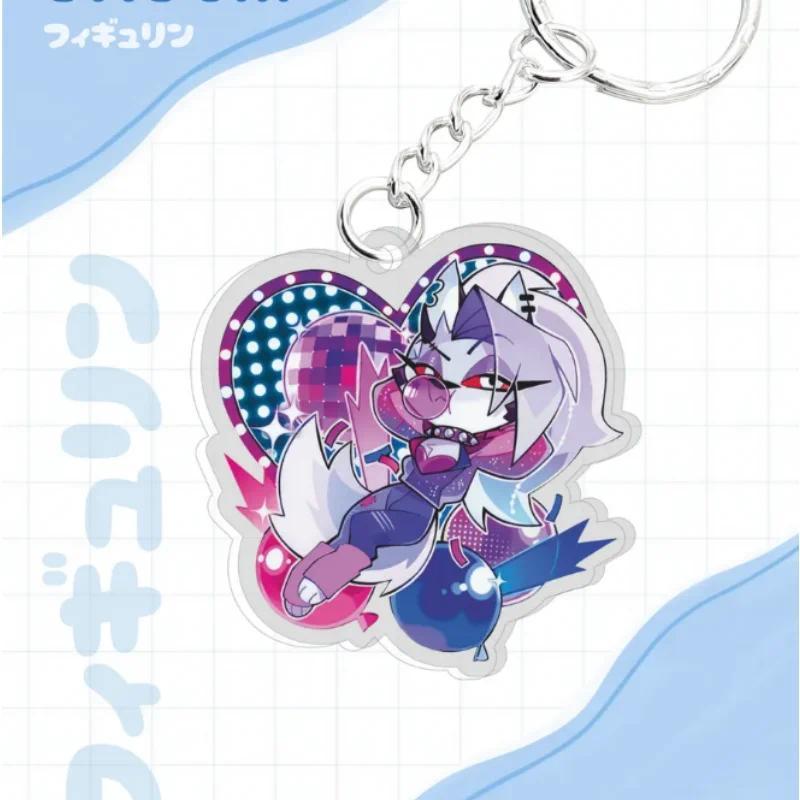 Mica Keychain For Helluva Boss Blitzo Stolas Moxxie Sallie May Millie Loona Transparent Mica Móc Khóa In Theo Yêu Cầu, Chất Liệu Mica Trong Suốt In 2 Mặt , Dày 4mm 8 Mica Keychain For Helluva Boss Blitzo Stolas Moxxie Sallie May Millie Loona Transparent Mica Móc Khóa In Theo Yêu Cầu, Chất Liệu Mica Trong Suốt In 2 Mặt , Dày 4mm - Ảnh 8