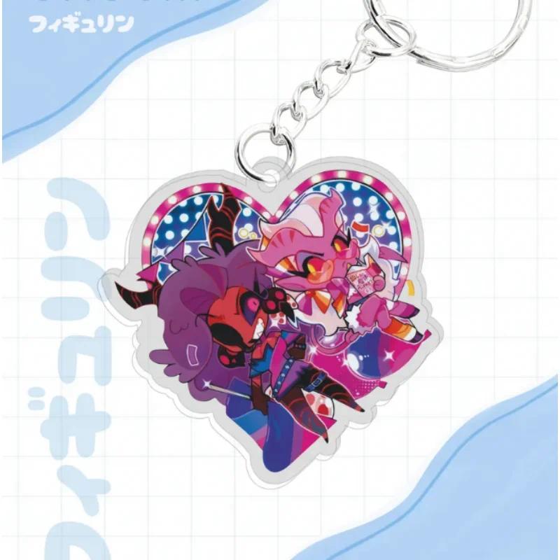 Mica Keychain For Helluva Boss Blitzo Stolas Moxxie Sallie May Millie Loona Transparent Mica Móc Khóa In Theo Yêu Cầu, Chất Liệu Mica Trong Suốt In 2 Mặt , Dày 4mm 10 Mica Keychain For Helluva Boss Blitzo Stolas Moxxie Sallie May Millie Loona Transparent Mica Móc Khóa In Theo Yêu Cầu, Chất Liệu Mica Trong Suốt In 2 Mặt , Dày 4mm - Ảnh 10